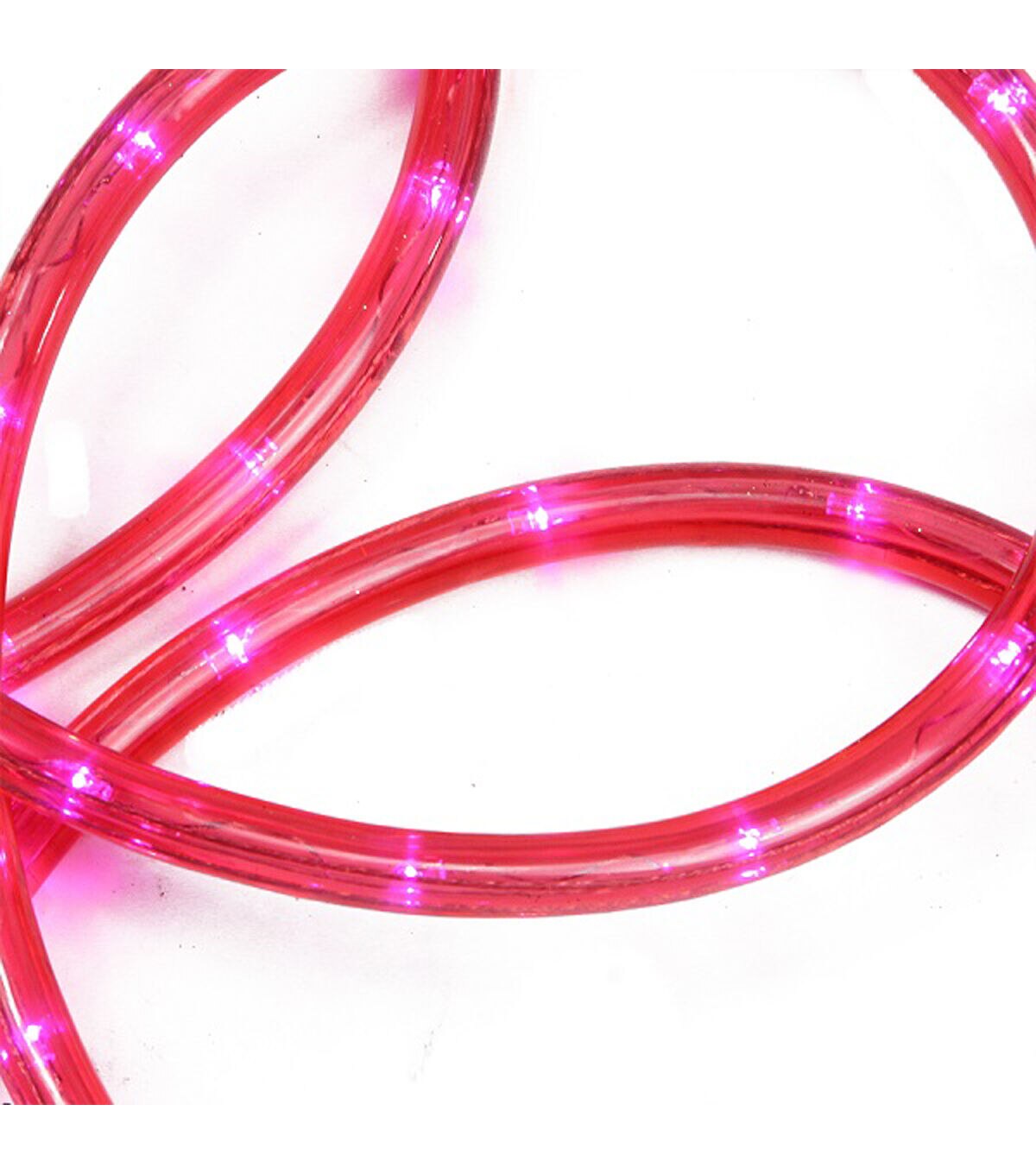 Northlight 18' Pre Lit Pink LED Outdoor Christmas Rope Lights
