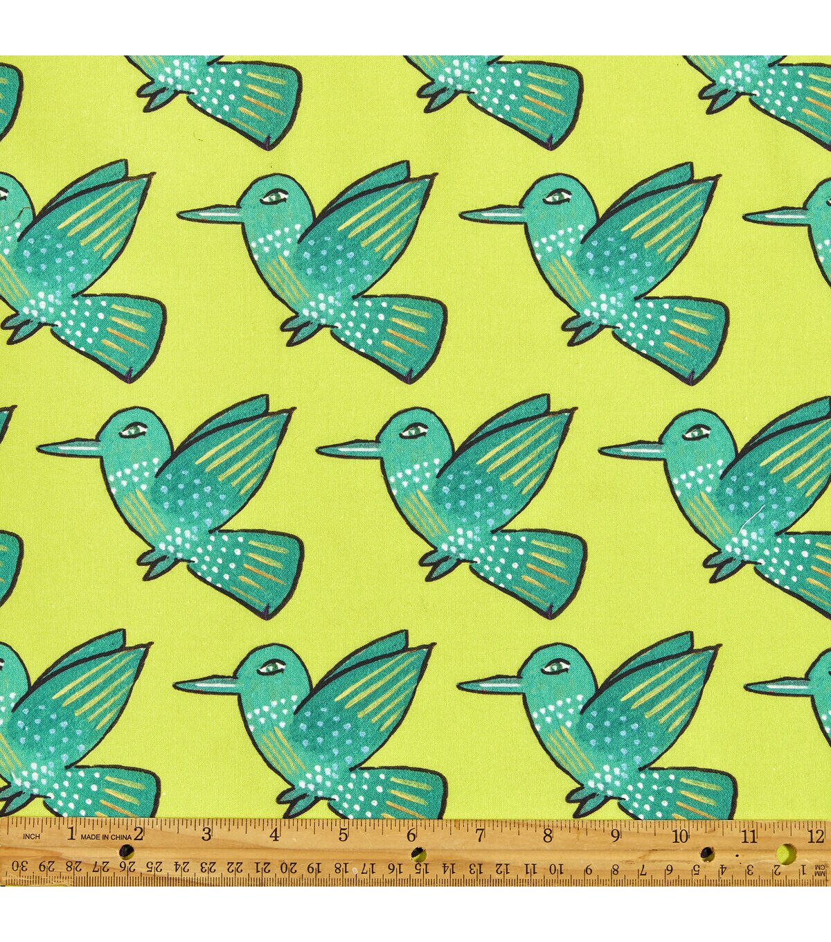 St. Jude Bluebirds by Tayde Cotton Fabric