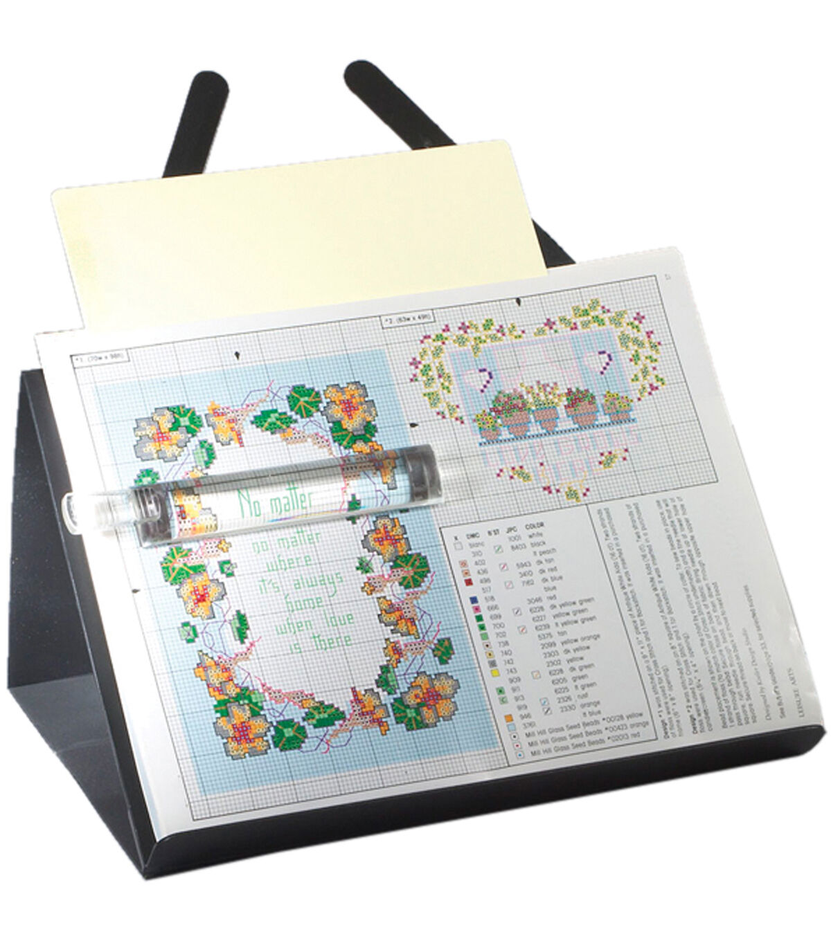 PROP IT Portable Magnifying Needlework Chart Holder