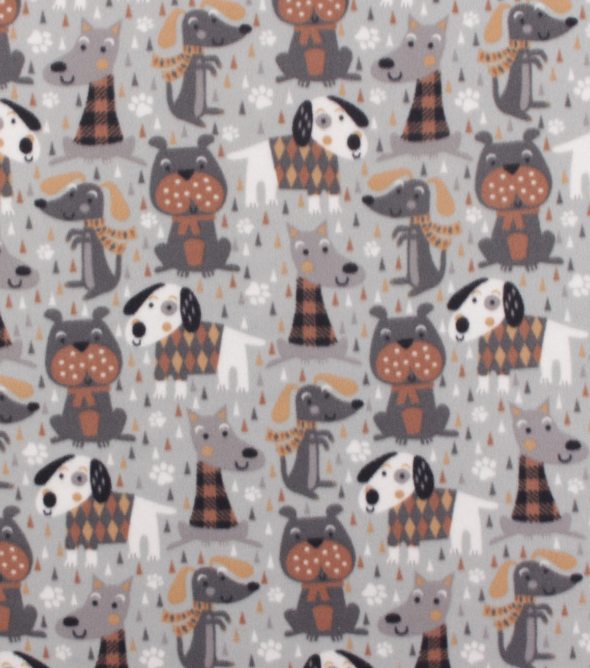 Sweater Dogs Blizzard Fleece Fabric