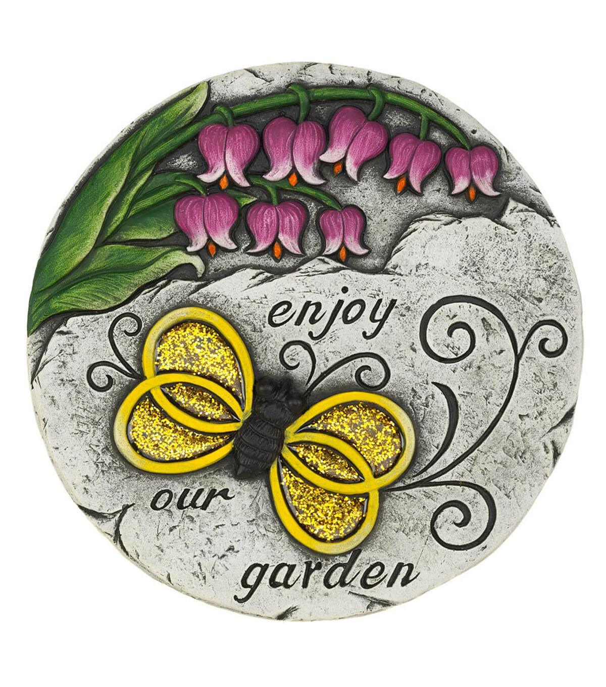 Zingz & Thingz Enjoy Our Garden Stepping Stone
