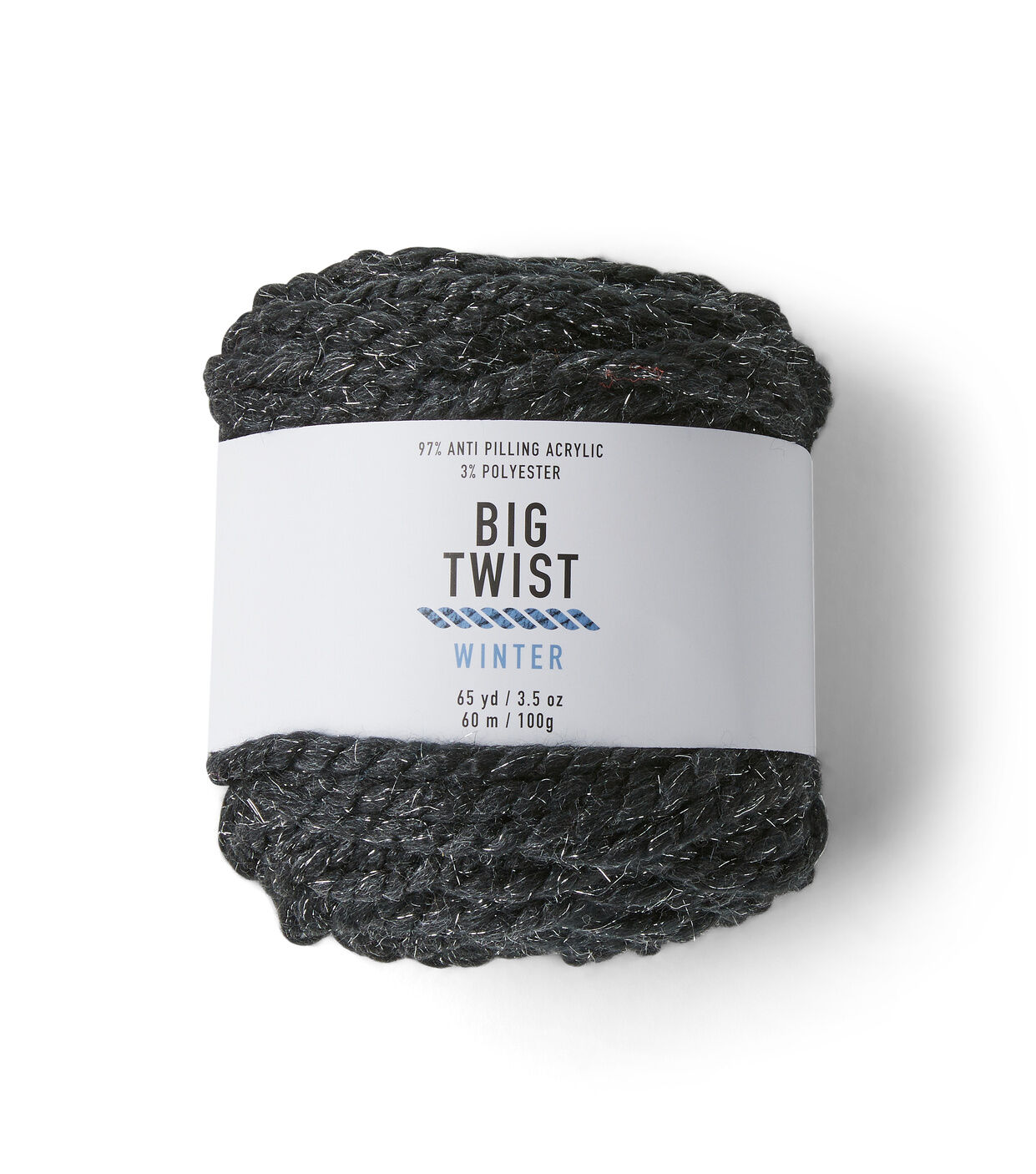 65yds Anti Pilling Winter Super Bulky Acrylic Yarn by Big Twist