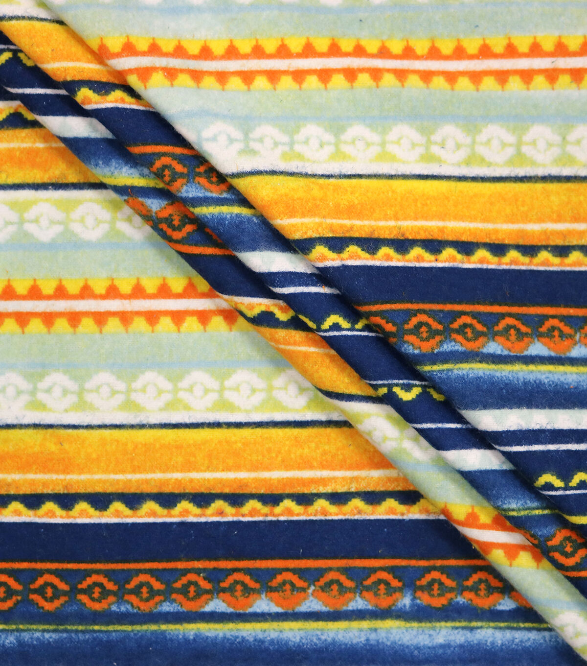 Sunset Stripe Super Snuggle Flannel Fabric