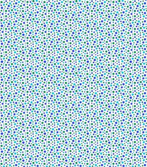 Fabric Traditions Neon Blue Dots Cotton Fabric by Keepsake Calico