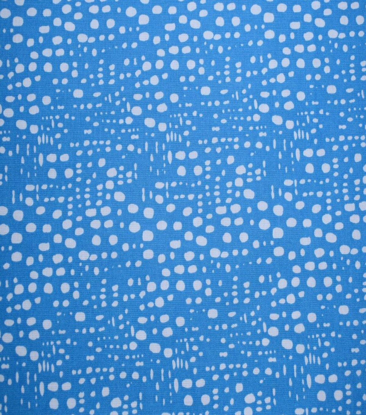 Funky Dots on Blue Quilt Cotton Fabric by Quilter's Showcase