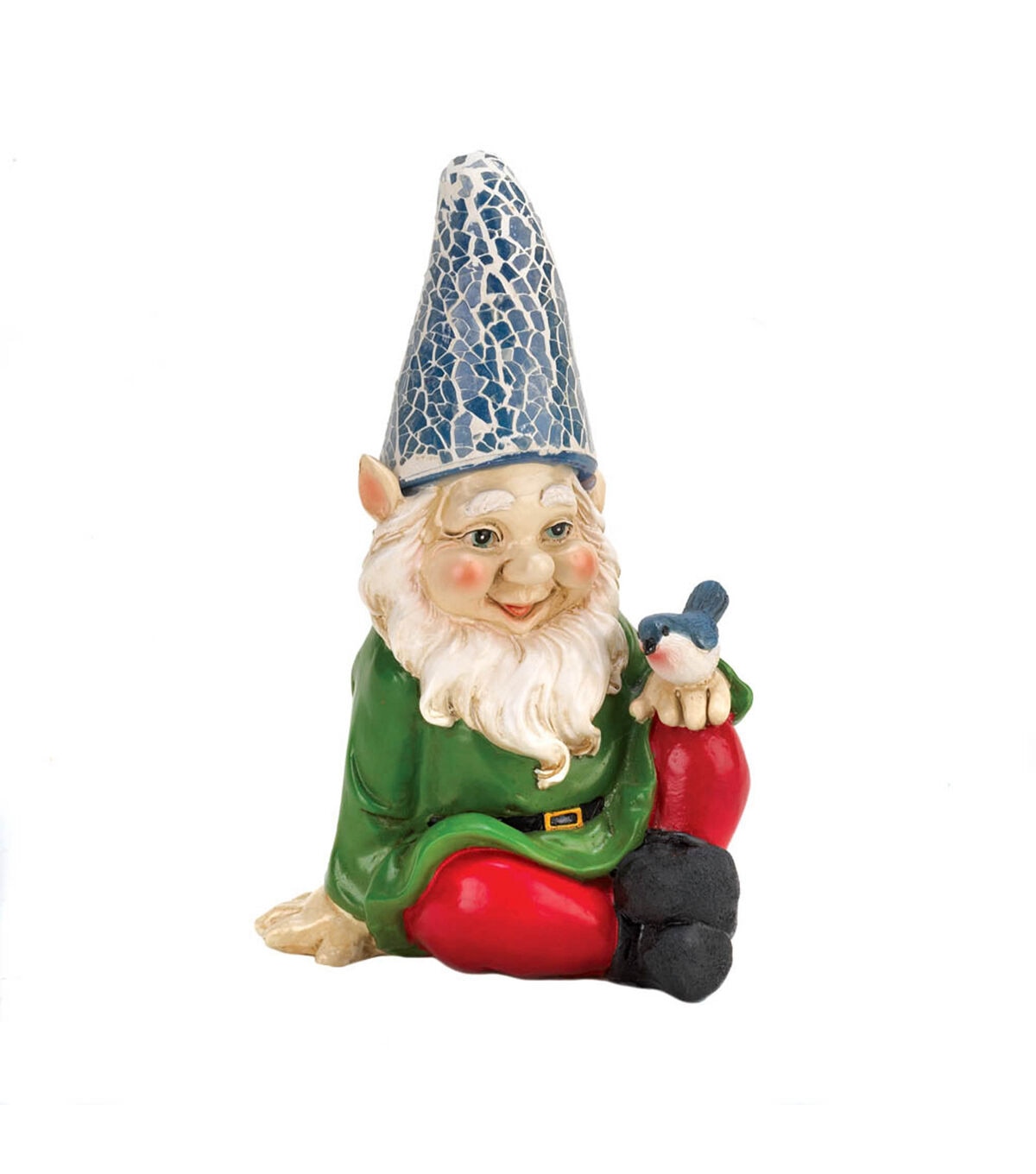 Zingz & Thingz Cheery Gnome Solar Statue