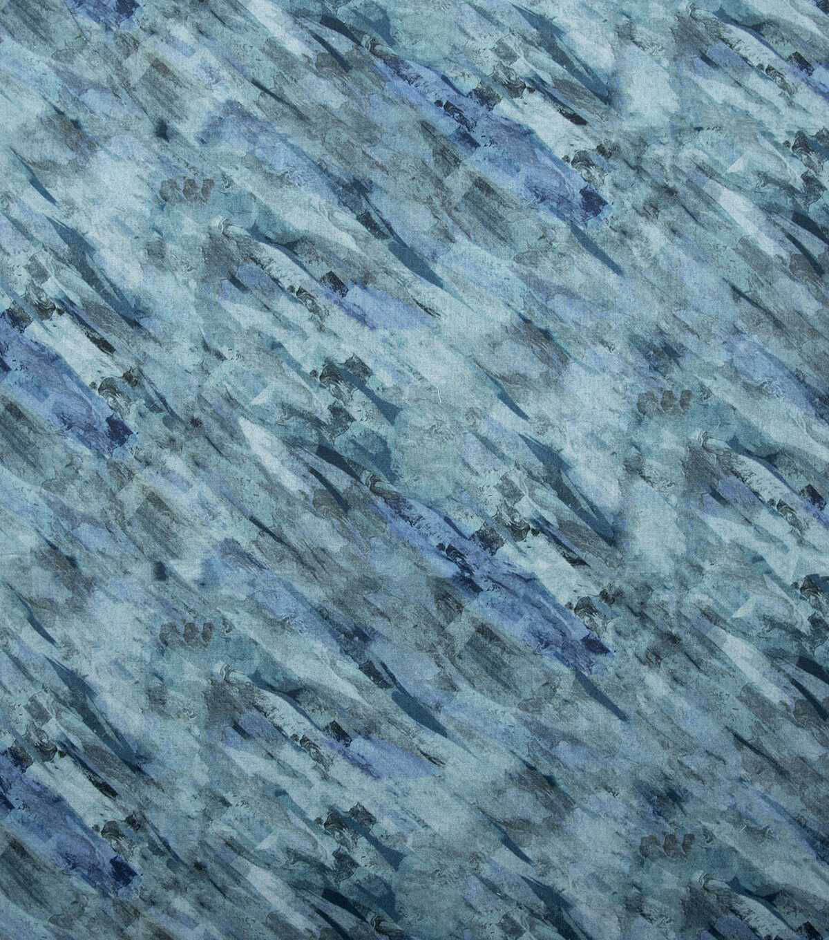 Teal Brush Strokes Quilt Cotton Fabric by Keepsake Calico