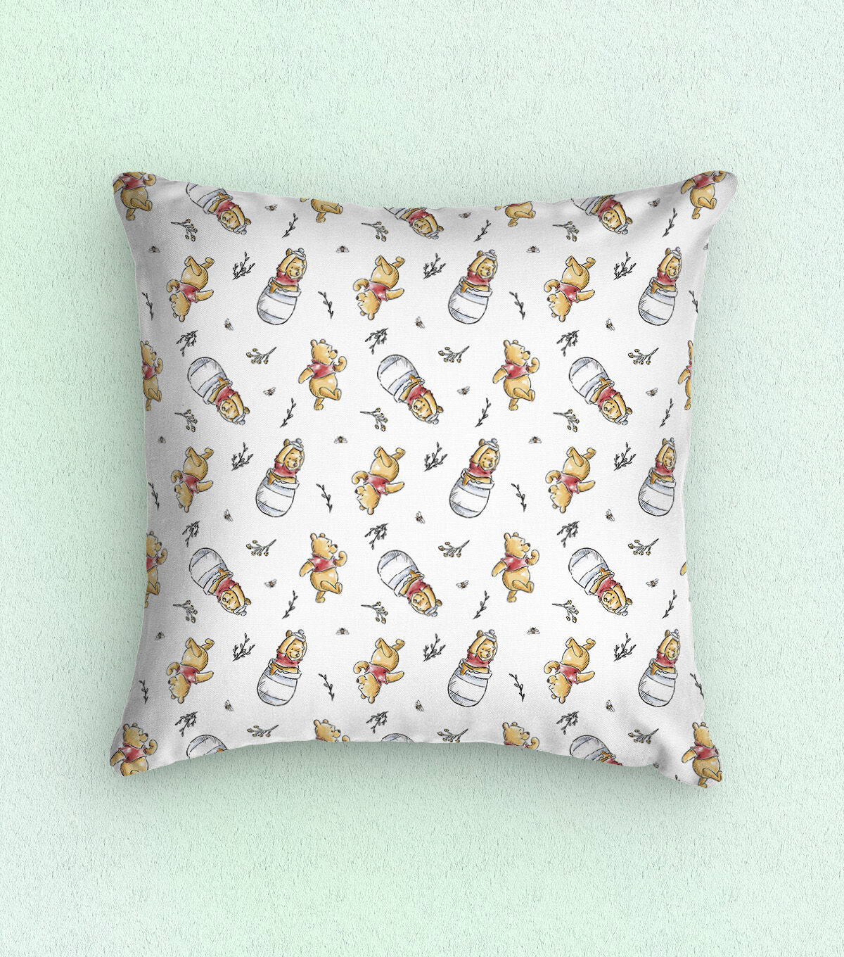 Disney Pooh Classic Cotton Fabric Honey Toss