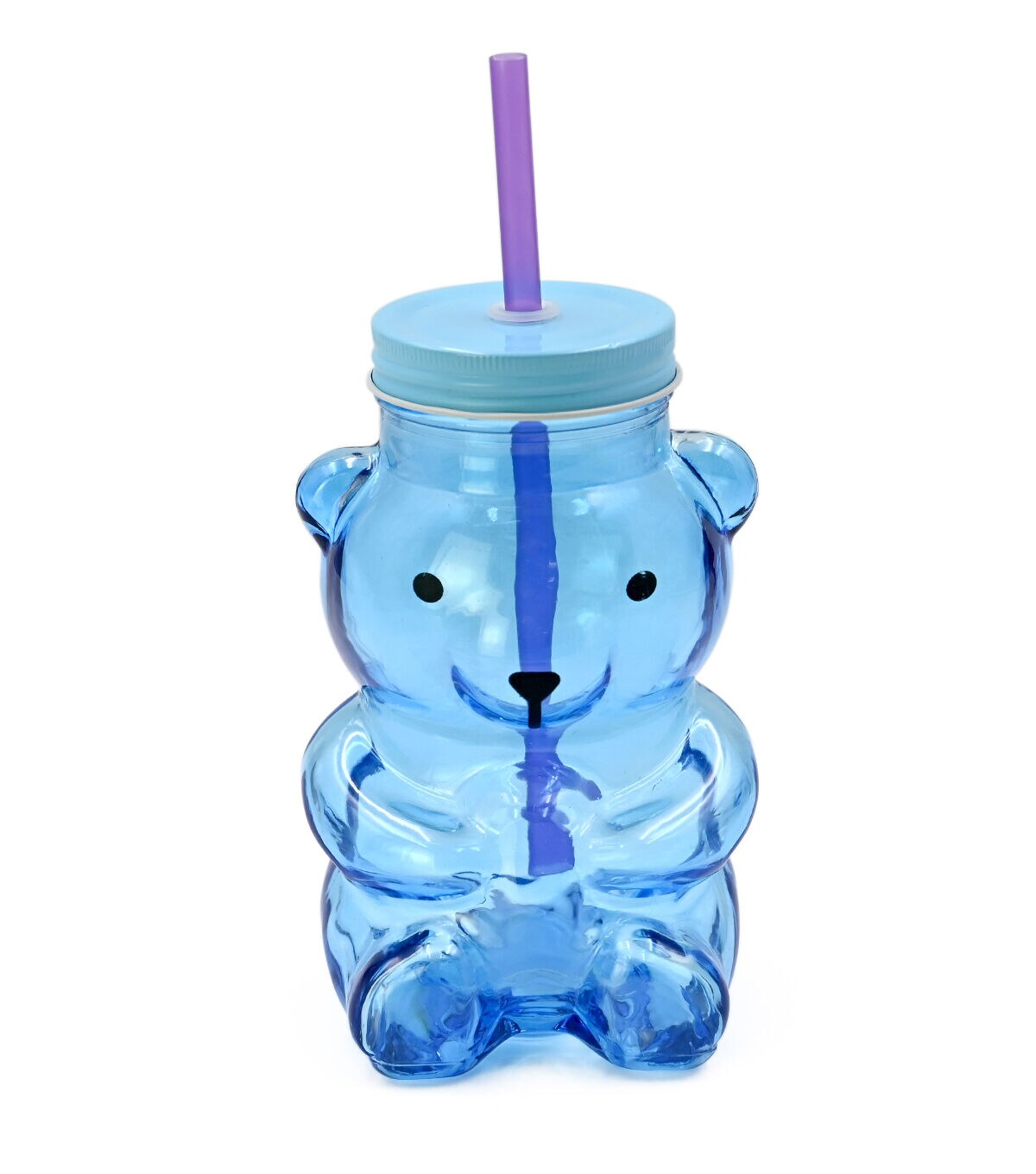 17oz Summer Bear Mason Jar Tumbler by Happy