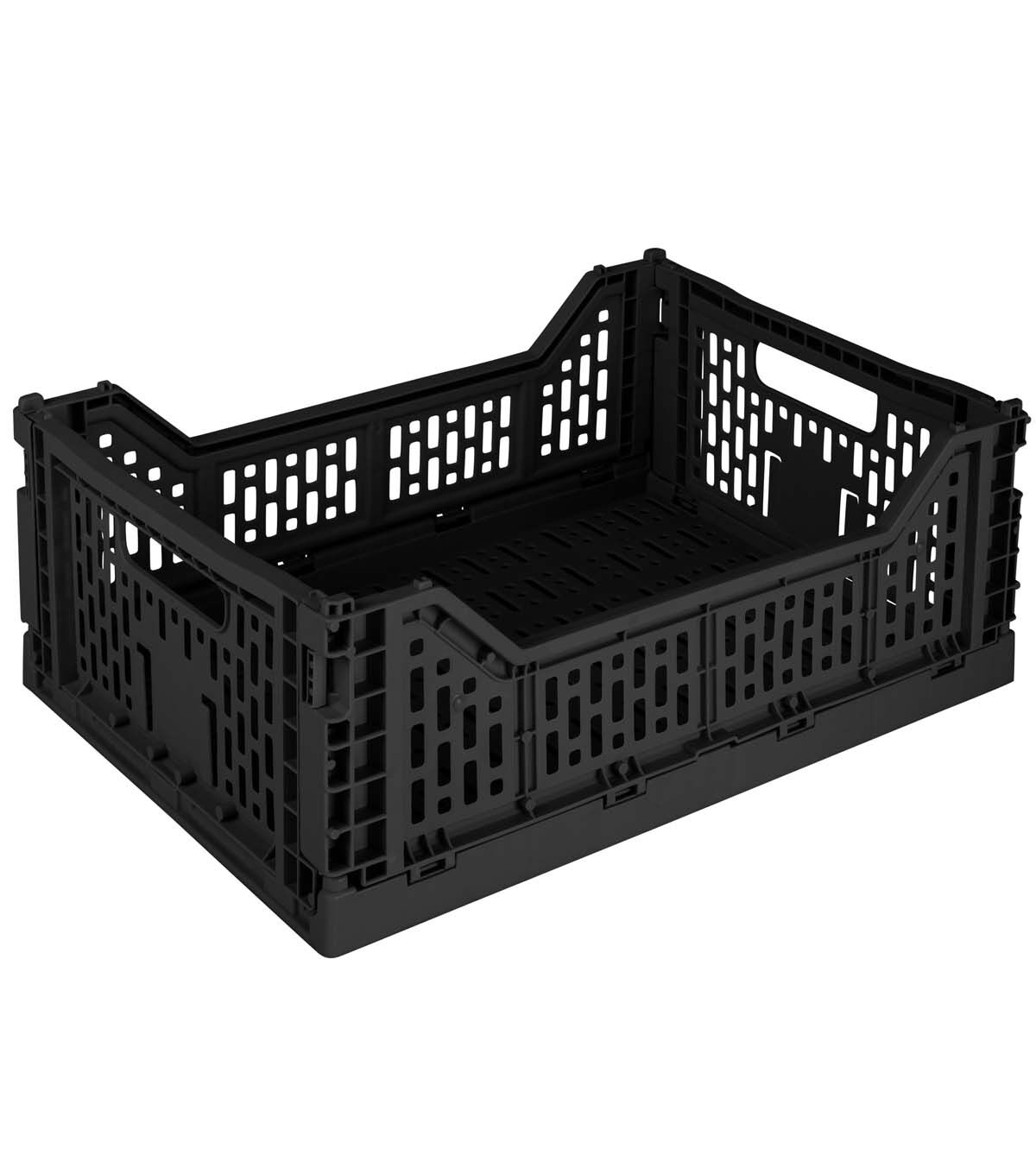 Simplify Collapsible Storage Crate in Black