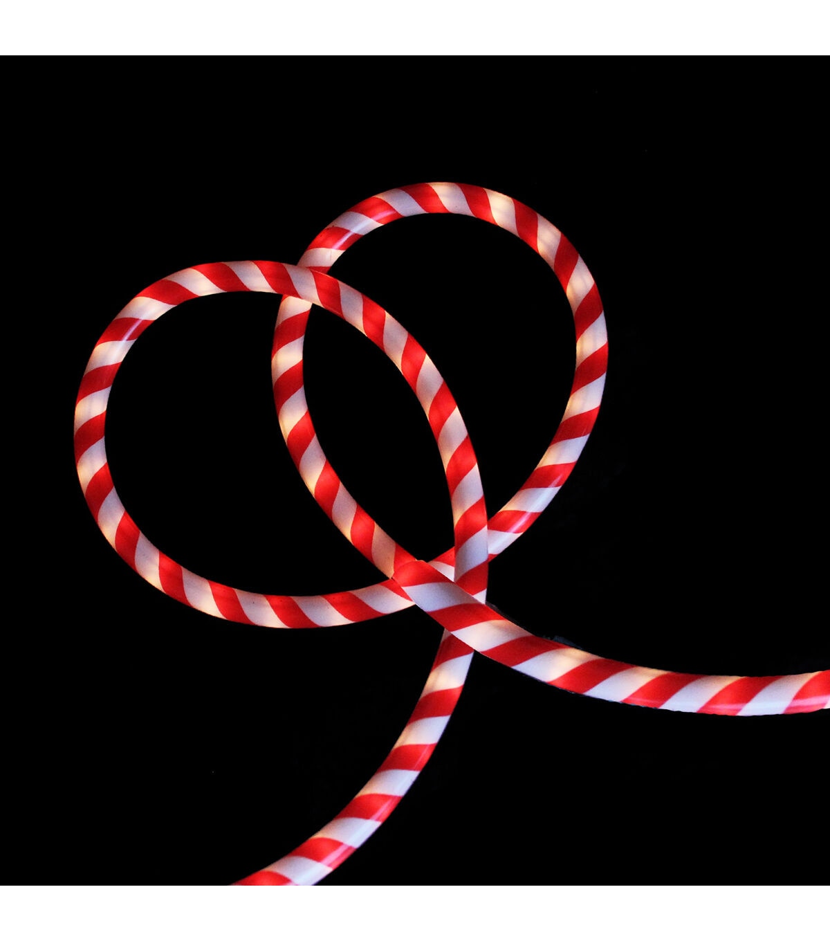 Northlight 18' Striped Candy Cane Outdoor Christmas Rope Lights