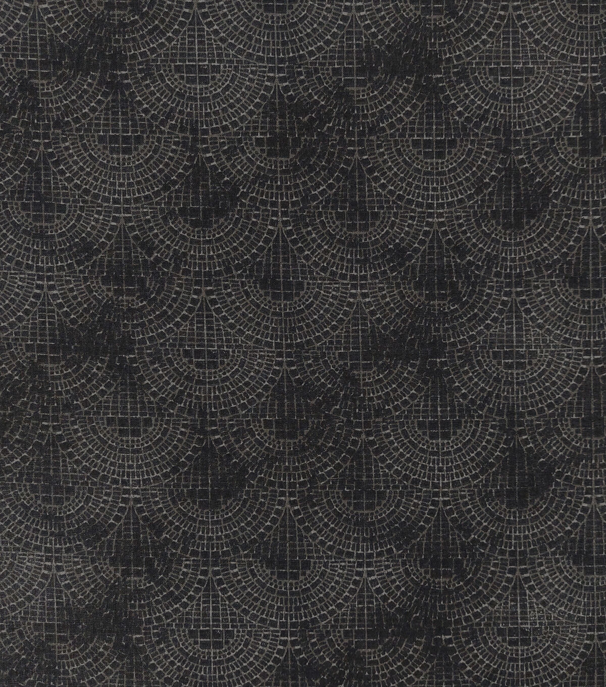 Black Pool Tiles Quilt Cotton Fabric by Keepsake Calico