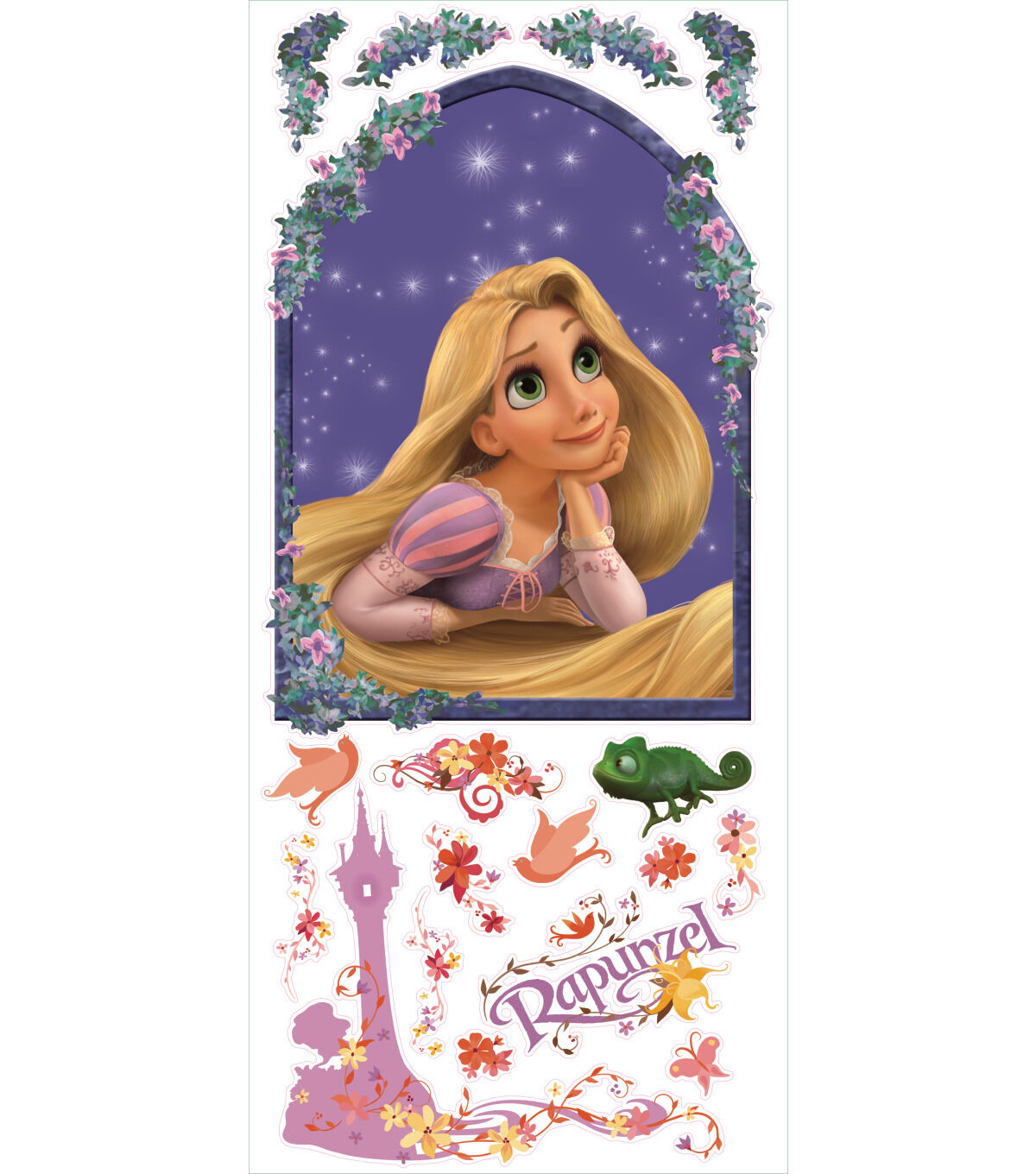 RoomMates Wall Decals Tangled Rapunzel Giant