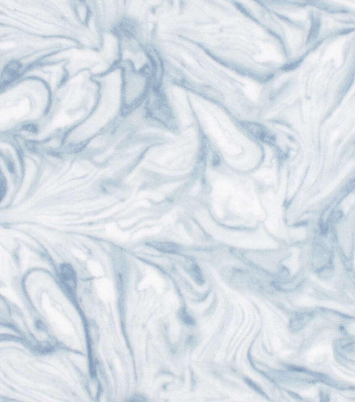 White & Blue Oil Slick Anti Pill Fleece Fabric
