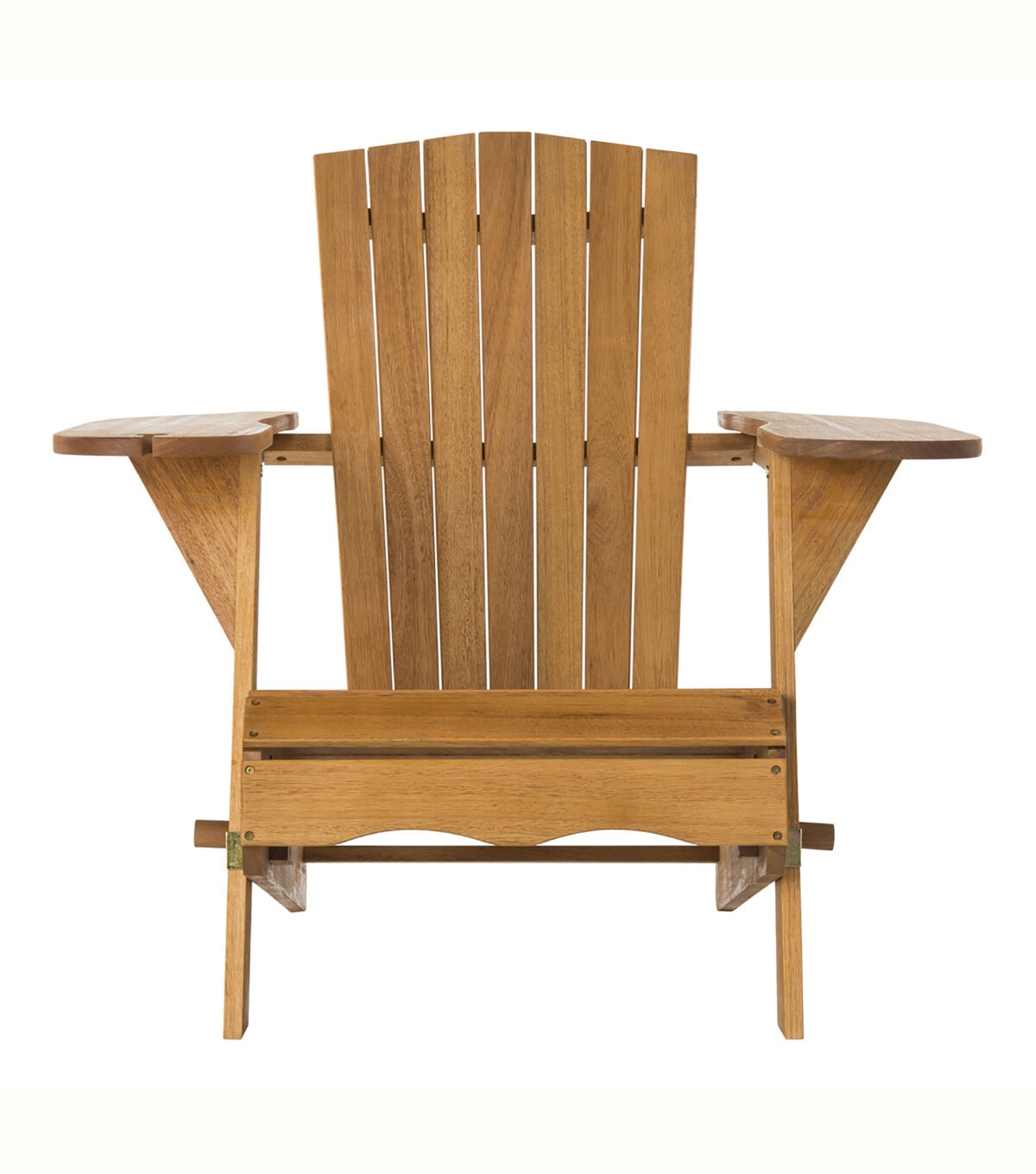 Safavieh 2ct Breetel Natural Adirondack Chairs