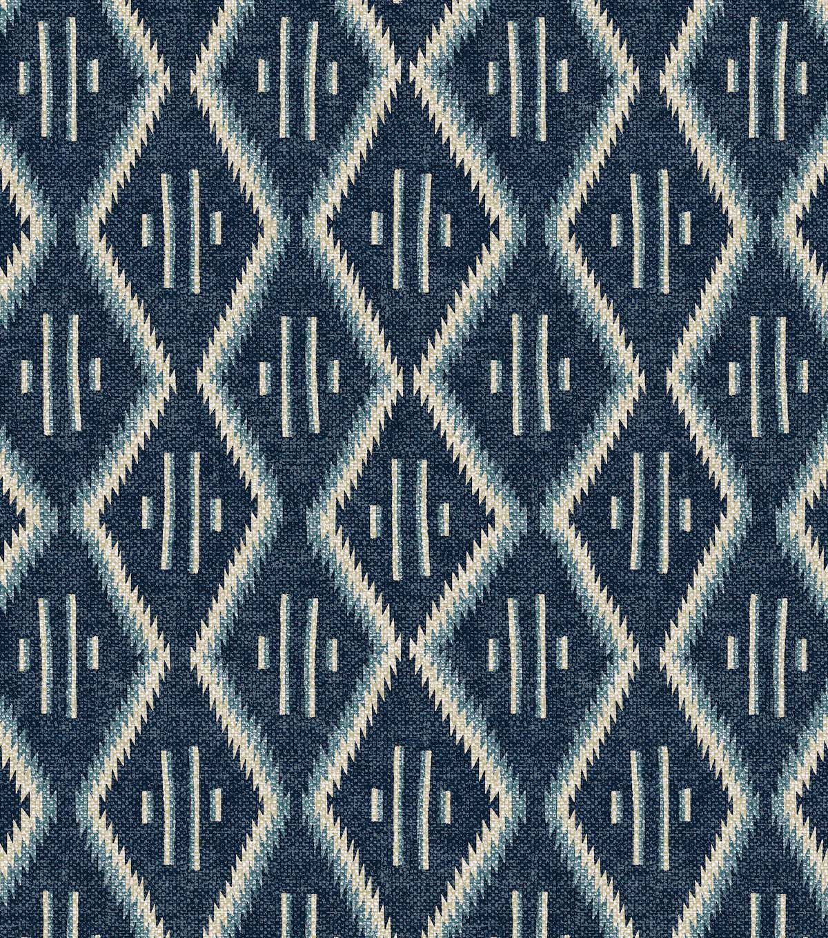Surface Style 20.5' x 18' Denim Modern Heirloom Peel & Stick Wallpaper