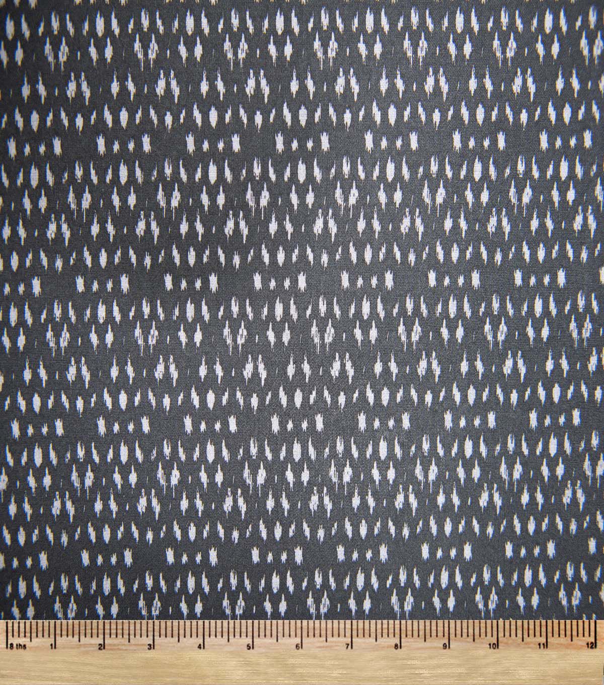 Geometric Blender on Black Quilt Cotton Fabric by Keepsake Calico