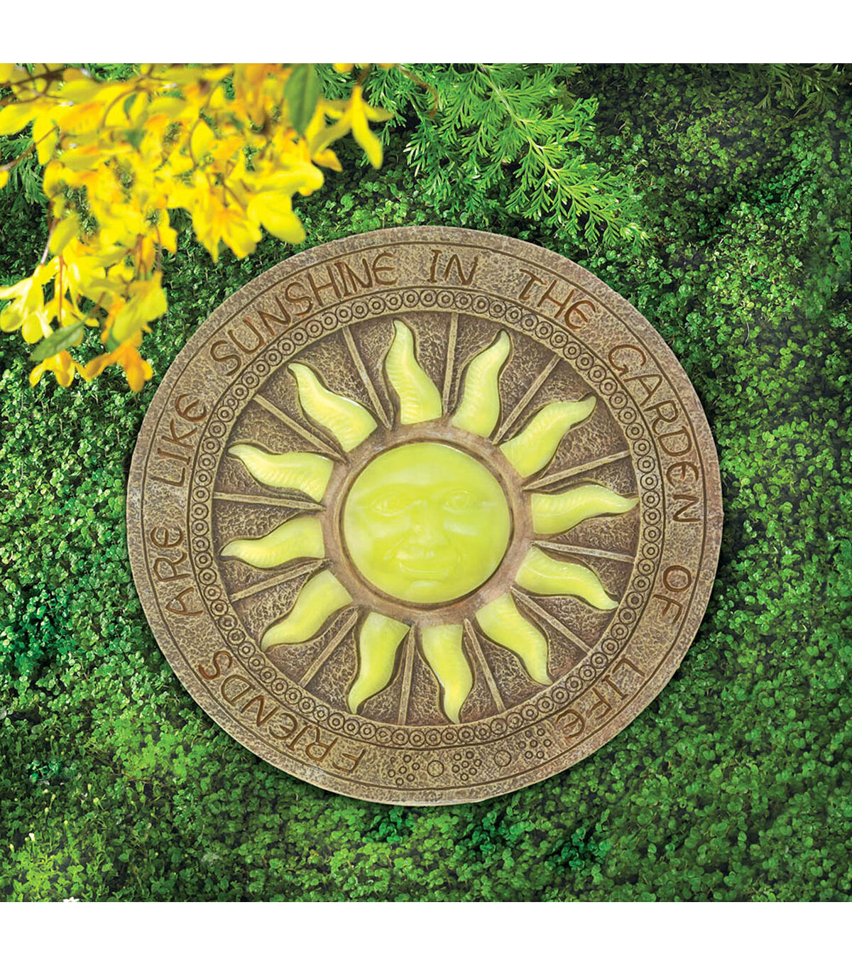 Zingz & Thingz Bursting Sun Glowing Stepping Stone