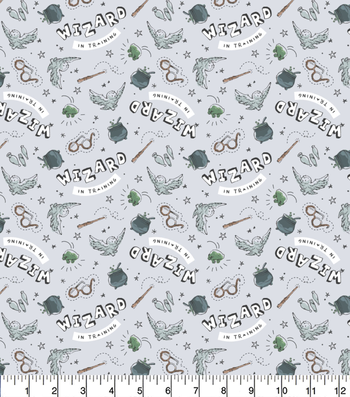 Harry Potter Wizard Training Cotton Fabric