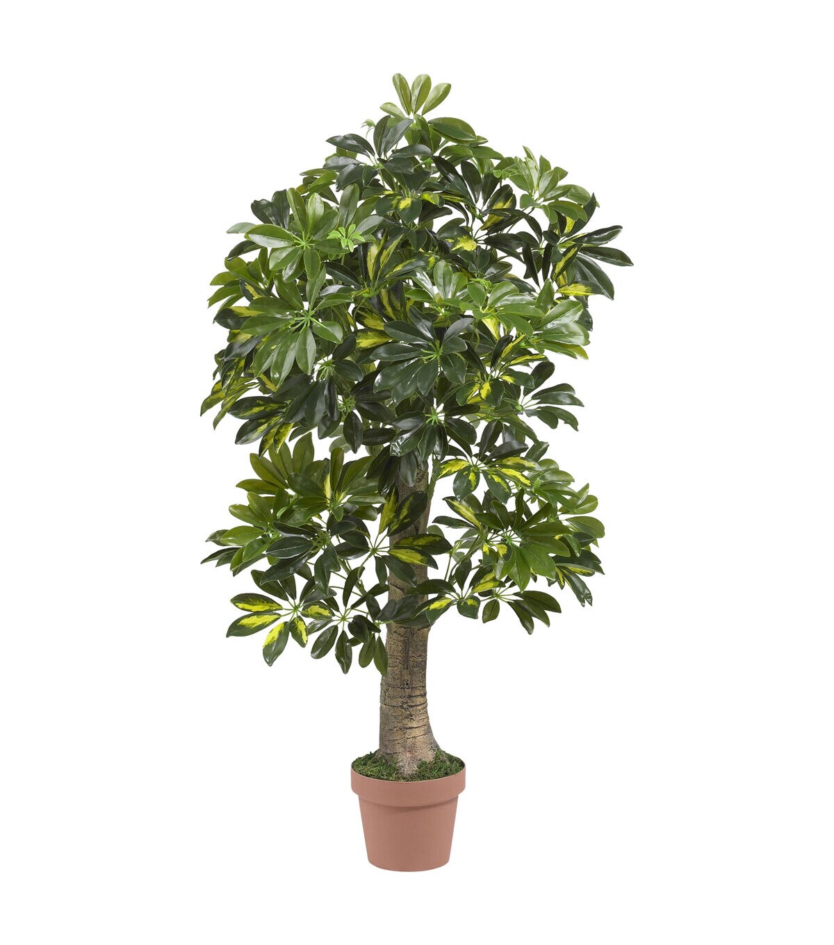 Nearly Natural 4ft. Schefflera Silk Tree (Real Touch)