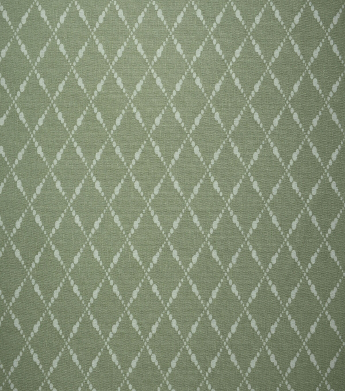 Diamond on Sage Quilt Cotton Fabric by Quilter's Showcase