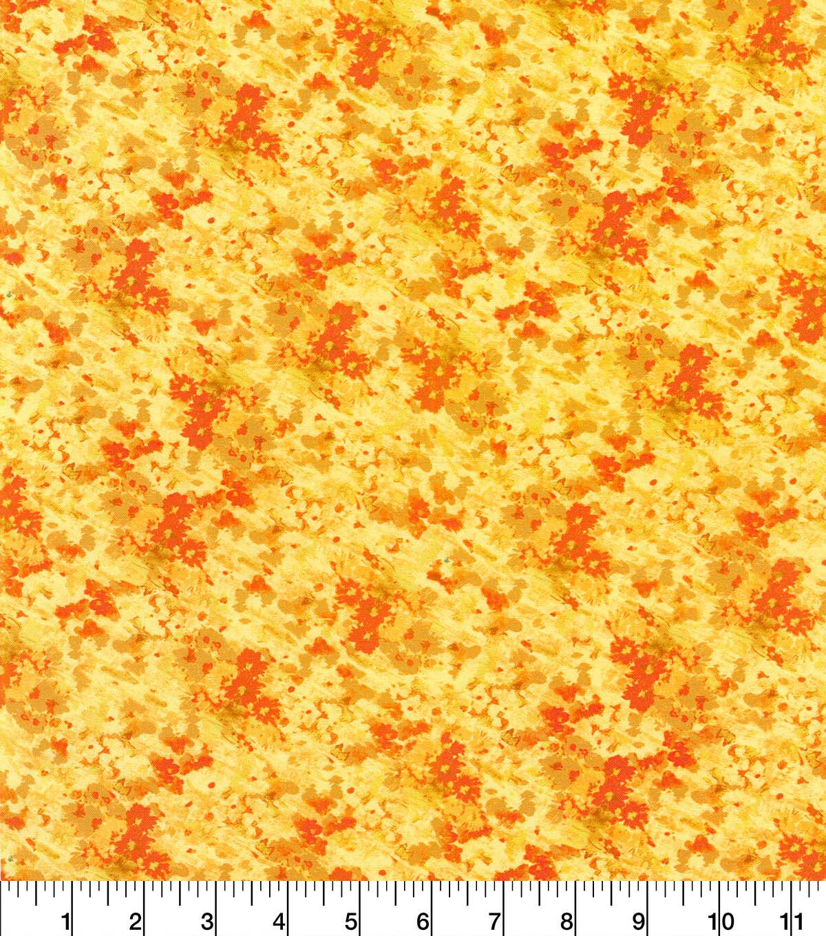 Robert Kaufman Yellow Sunkissed Cotton Fabric by Keepsake Calico