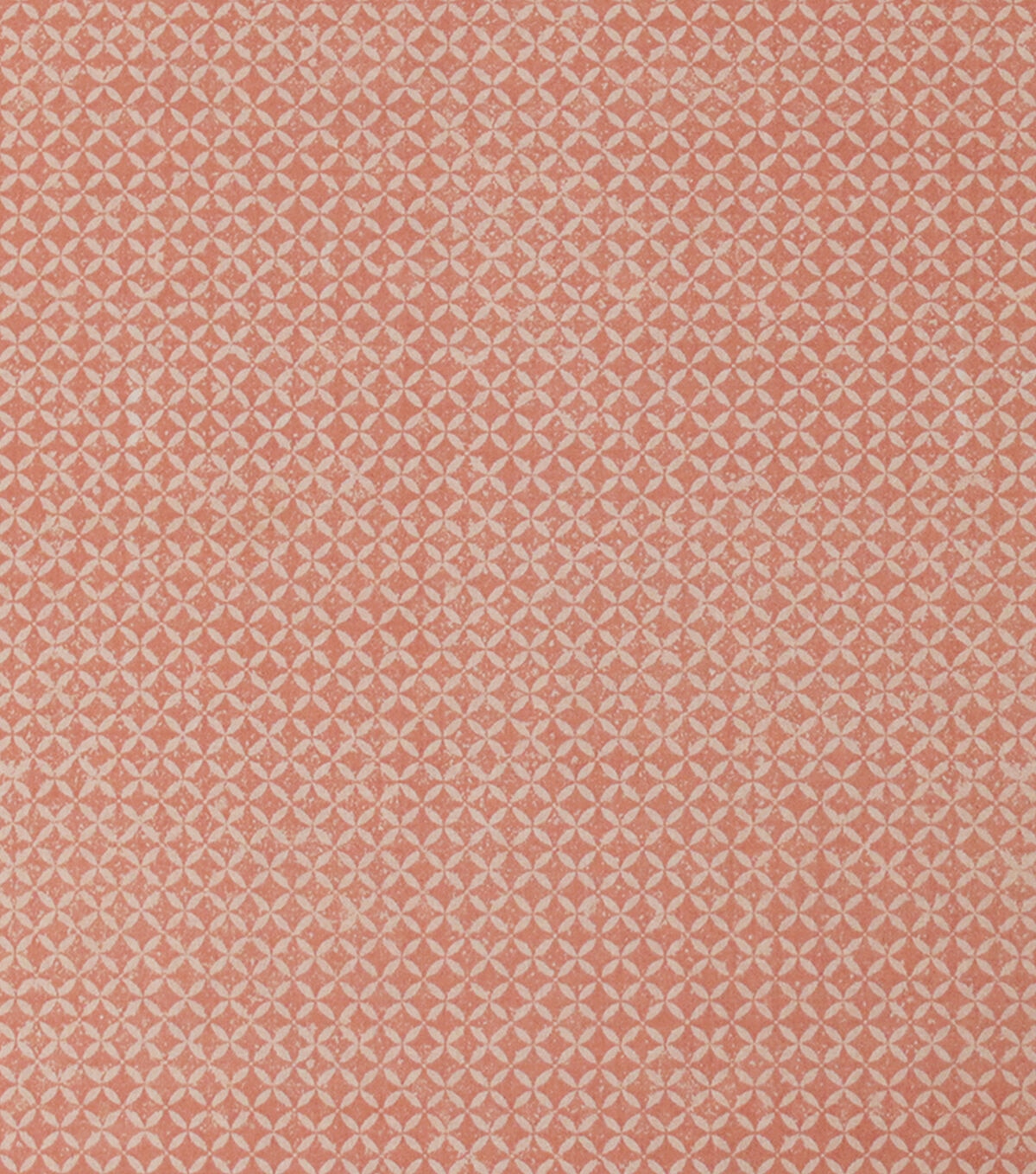 Orange Distressed Lattice Quilt Cotton Fabric by Keepsake Calico