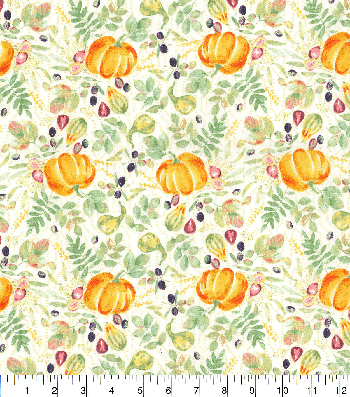 Fabric Traditions Watercolor Harvest Harvest Cotton Fabric
