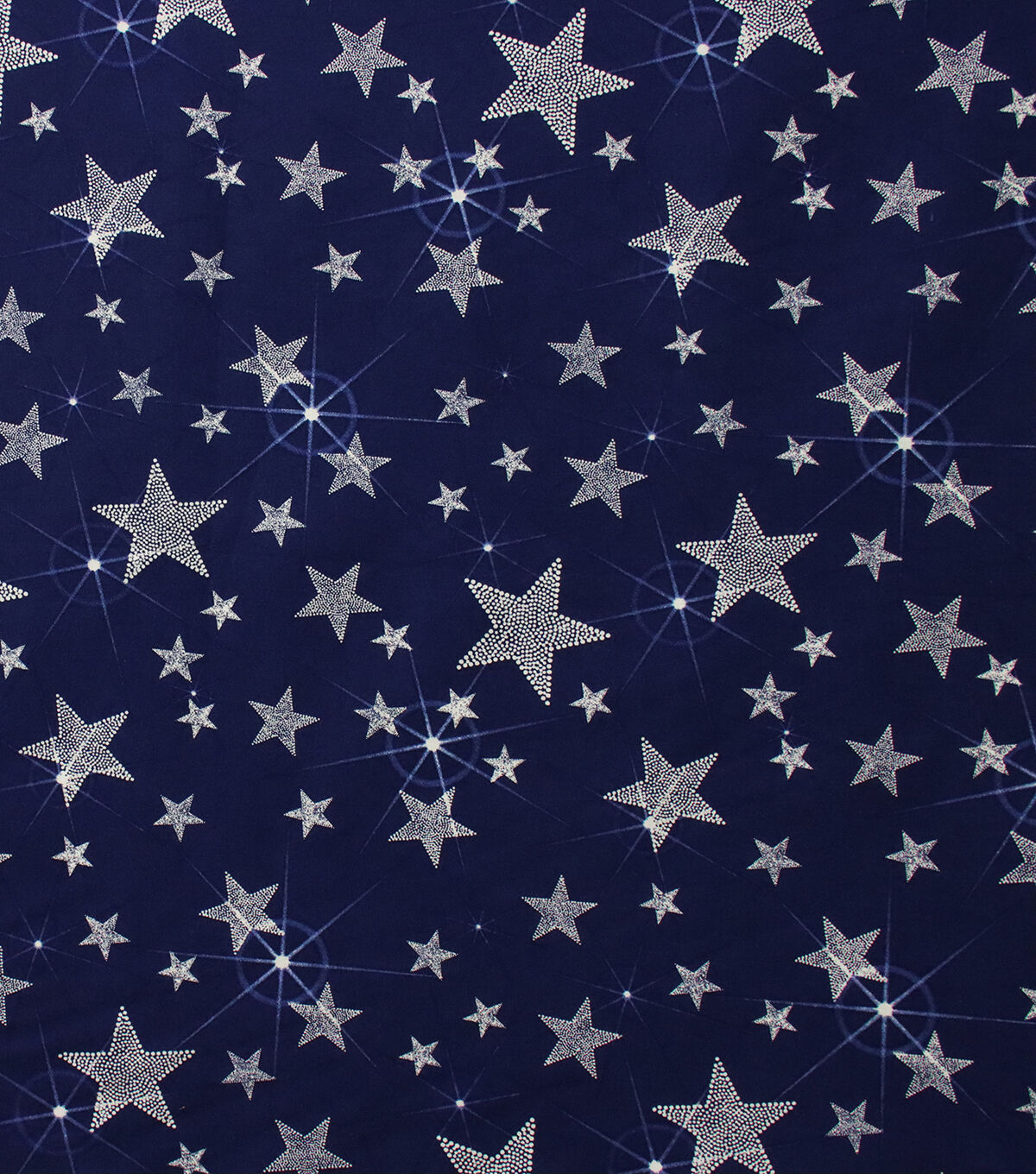 Stars with Bright Shine Patriotic Cotton Fabric