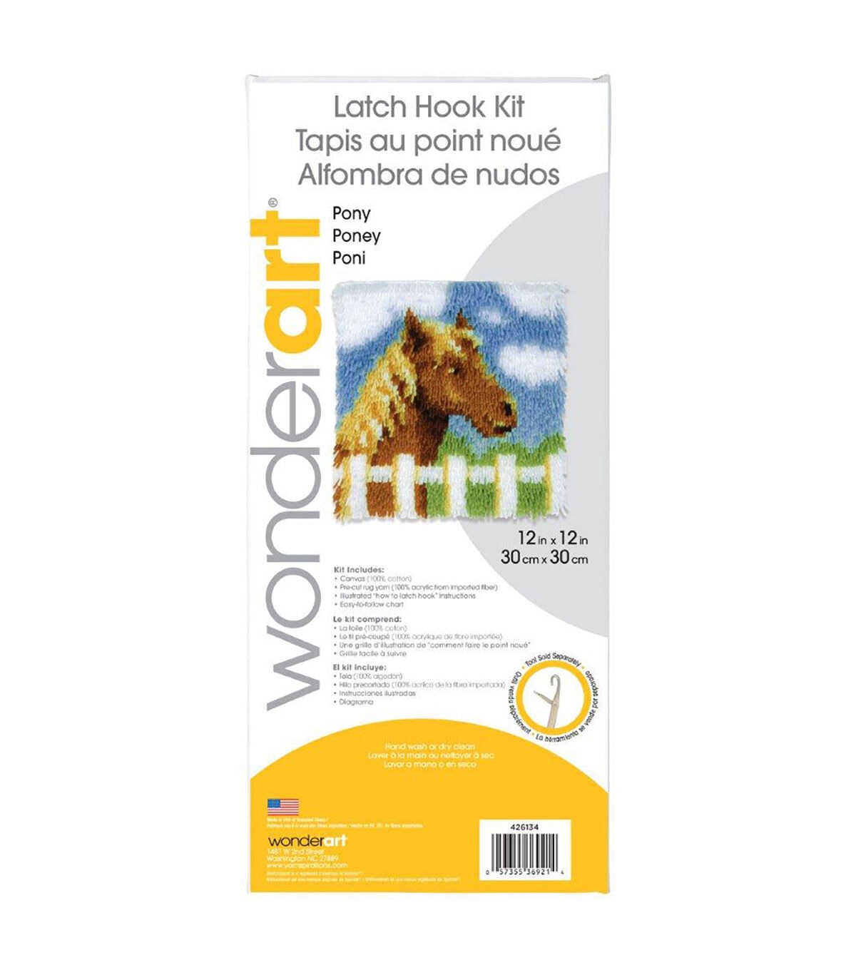 Wonderart Latch Hook Kit 12
