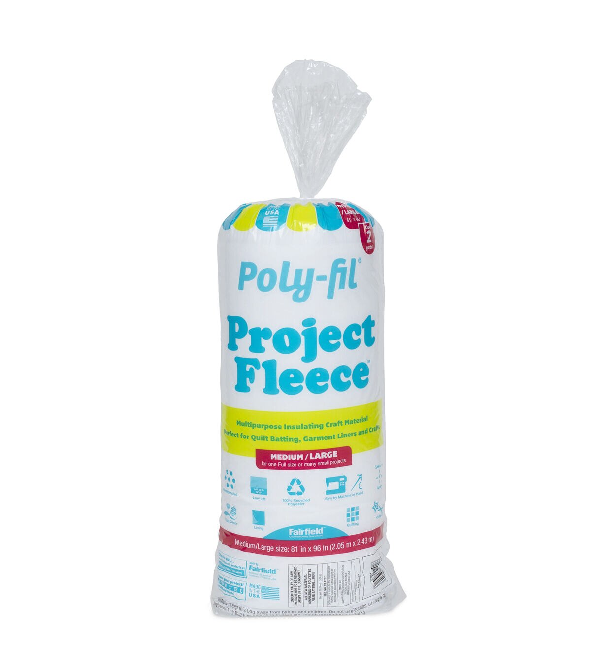 Fairfield Poly Fil Project Fleece 81