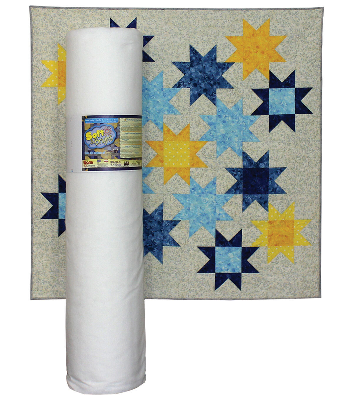 The Warm Company Soft & Bright Polyester Batting 124