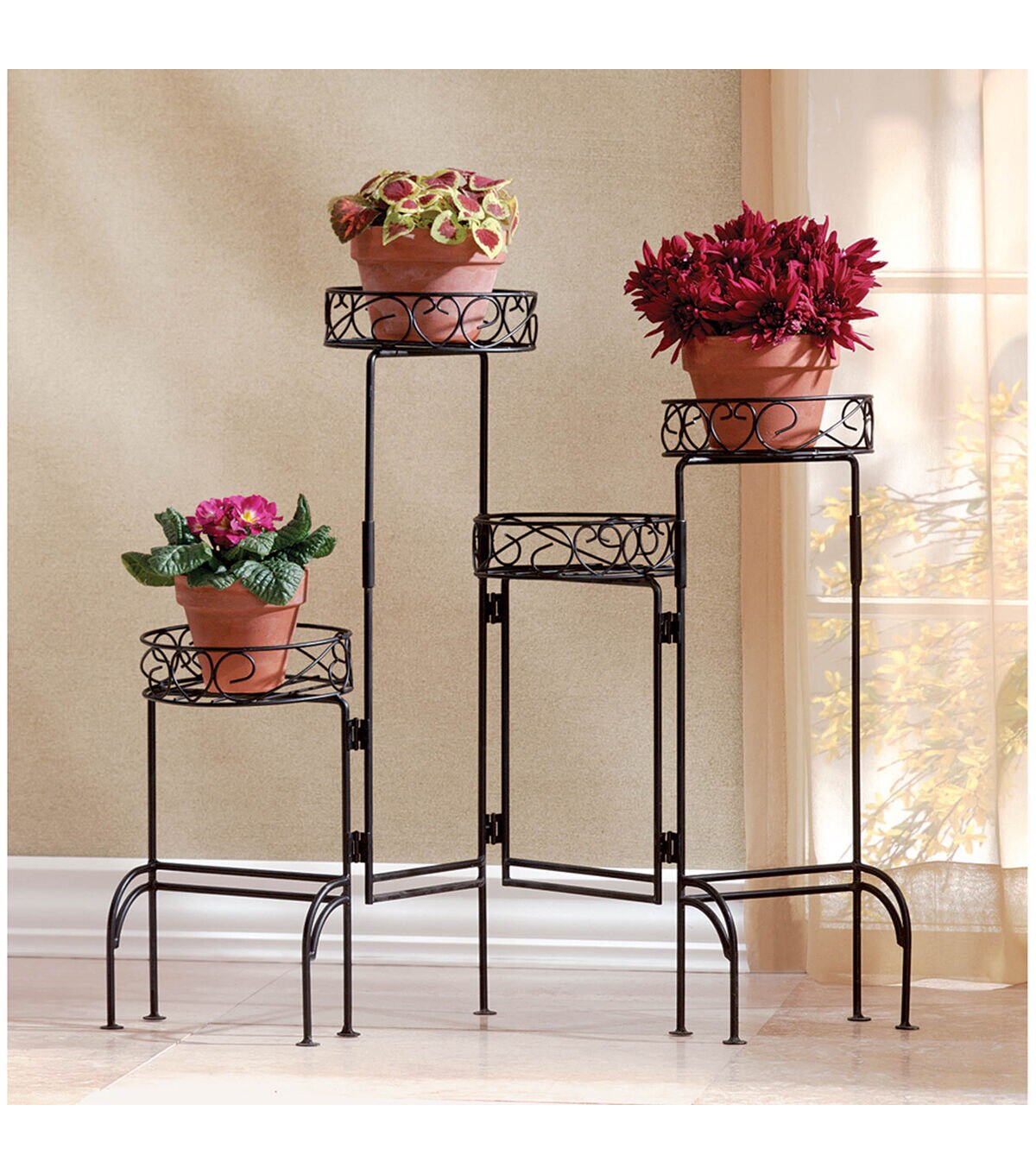 Zingz & Thingz 24in 4-tier Plant Stand