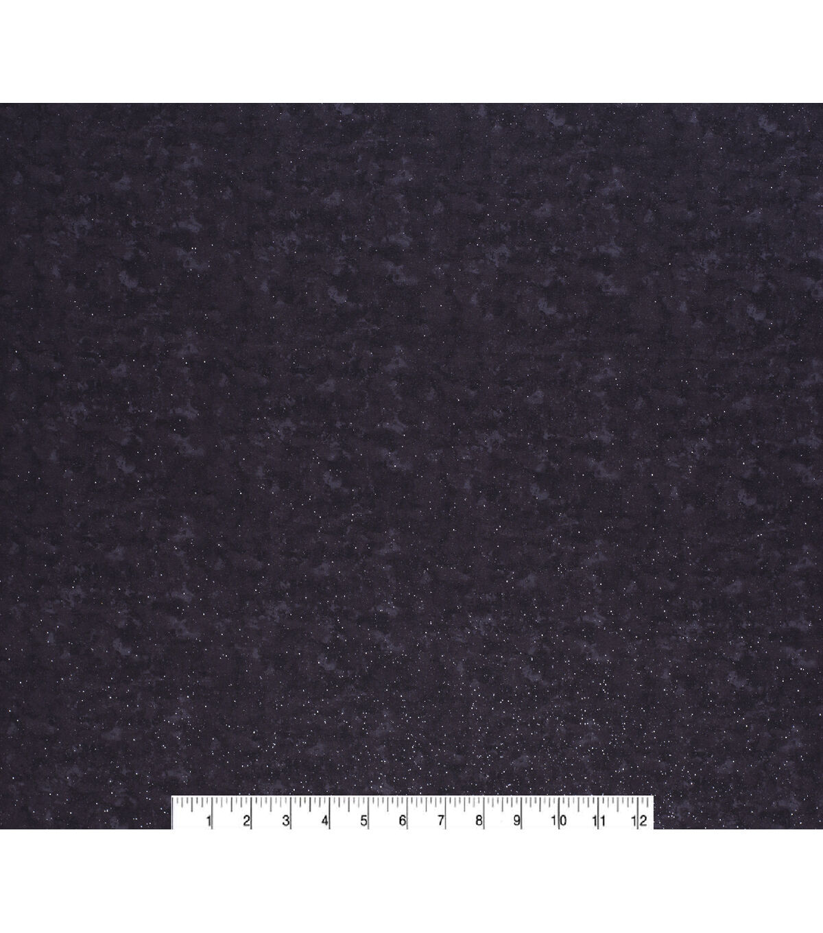 Black Marble Blender Quilt Glitter Cotton Fabric by Keepsake Calico