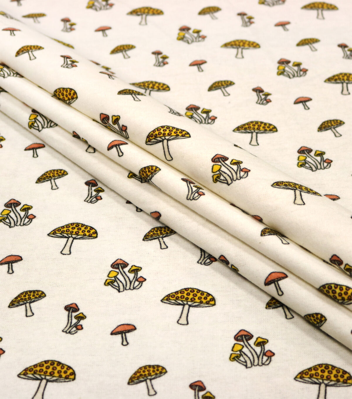 POP! Mushrooms Super Snuggle Flannel Fabric