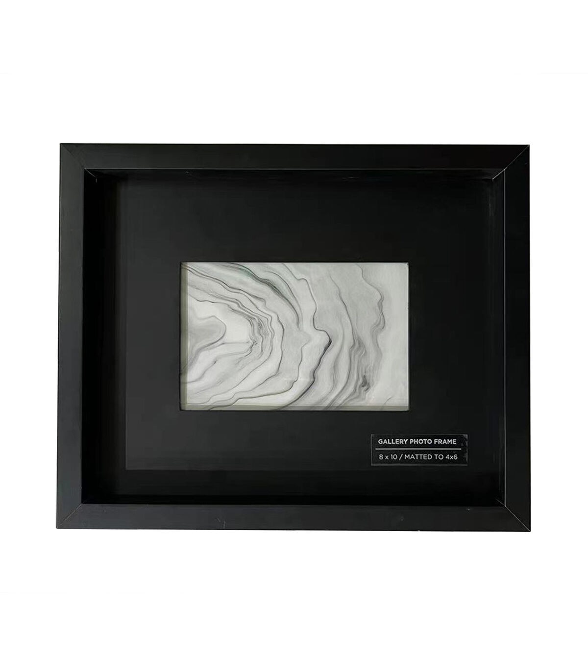 Innovative Creations Black Wooden Frame with Mat 8