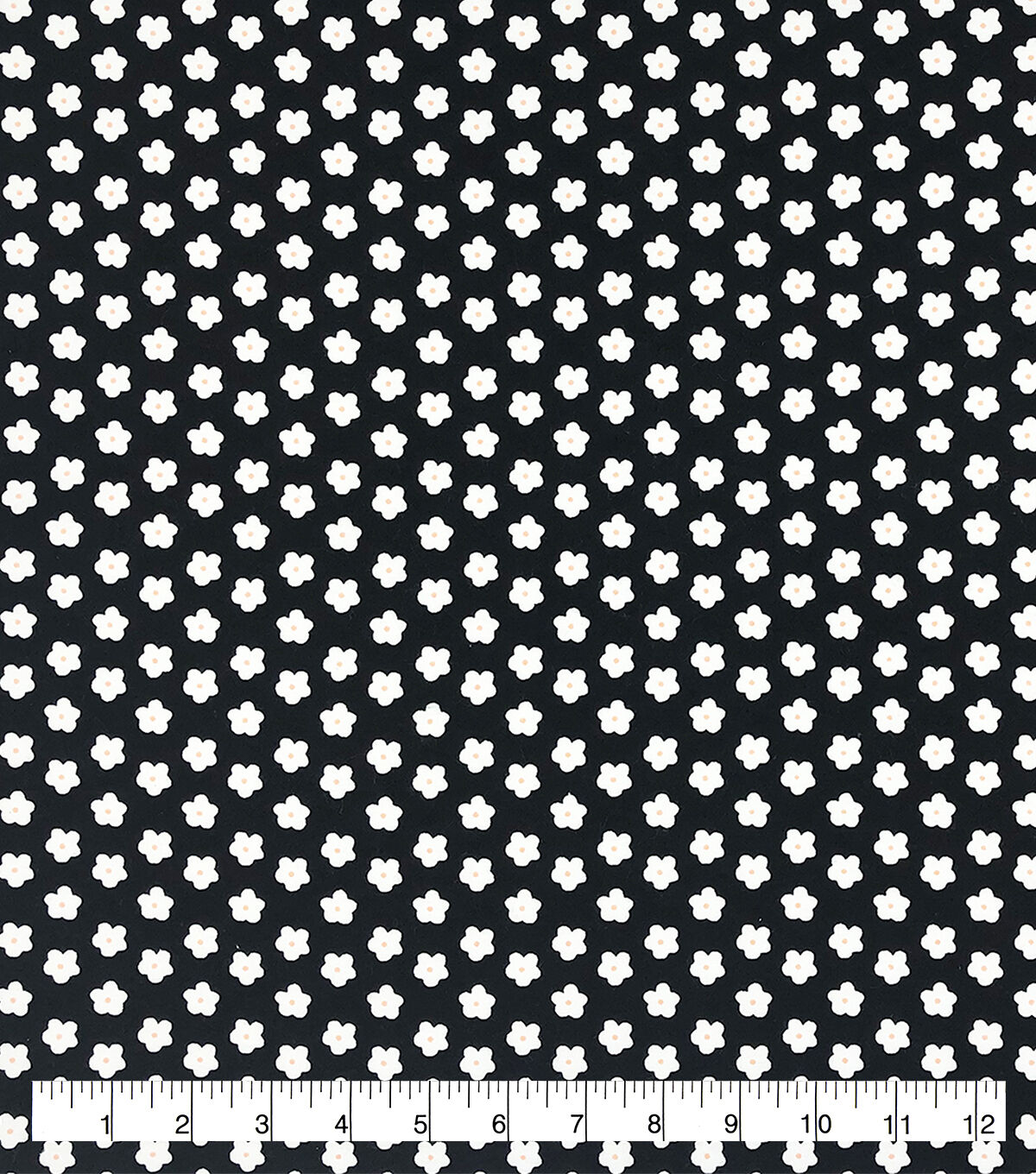 Mini Daisy Super Snuggle Flannel Fabric