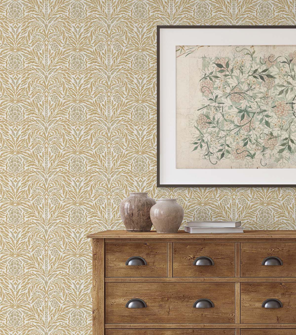 Tommy Bahama 20.5' x 18' Harvest Bondi Batik Peel & Stick Wallpaper