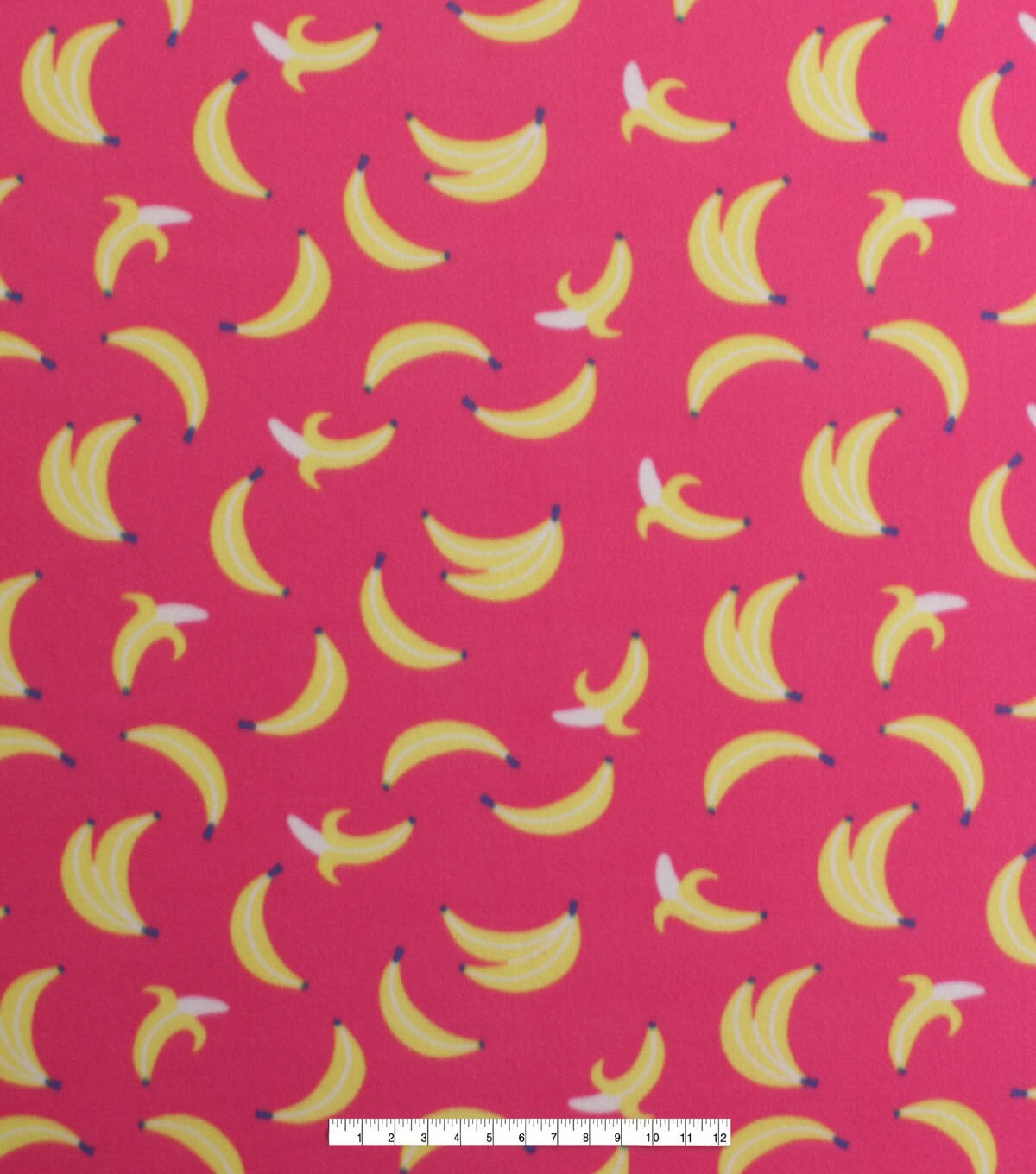 Bananas Blizzard Fleece Fabric