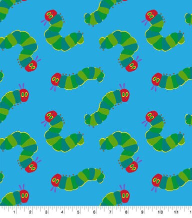 Eric Carle Caterpillar Pack Cotton Fabric