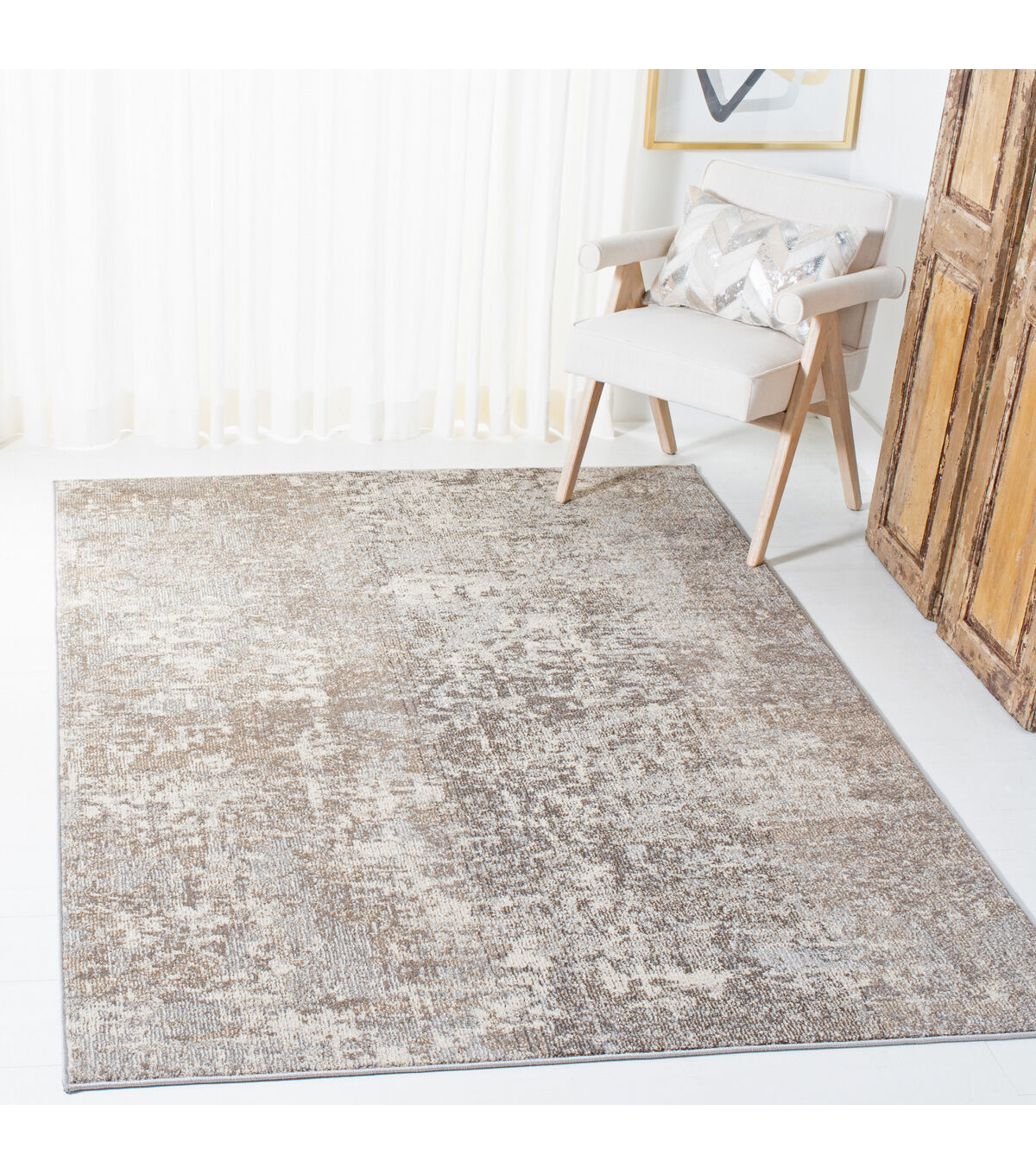 Safavieh Madison 471 Grey / Beige 6'7